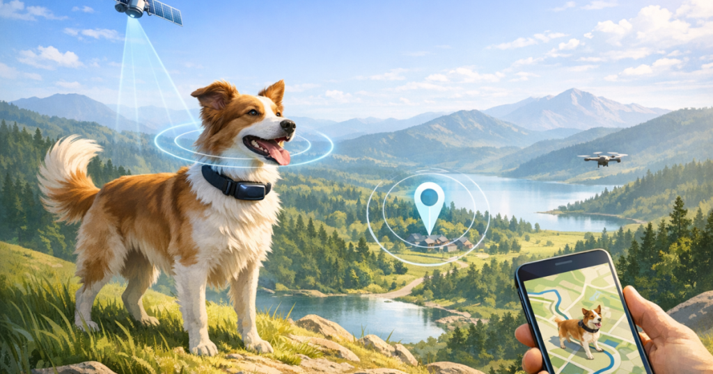 how GPS dog trackers work