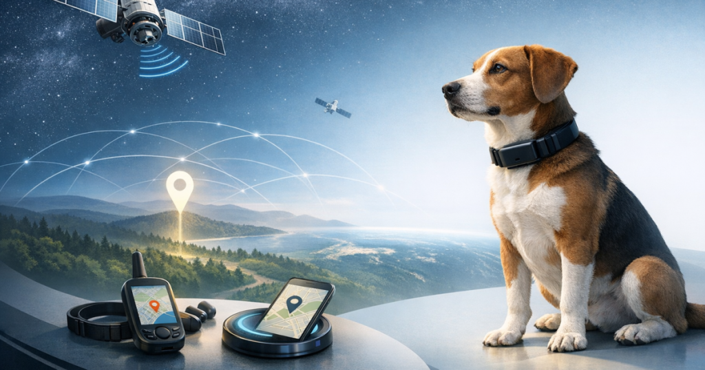 technology behind GPS dog trackers