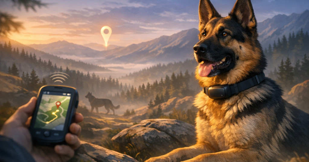 best GPS tracking solutions for large breed dogs