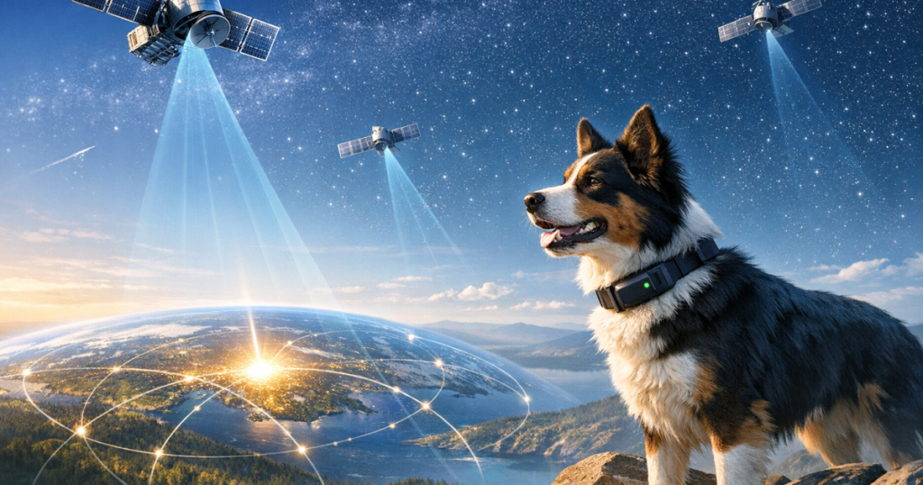 GPS dog trackers satellite technology