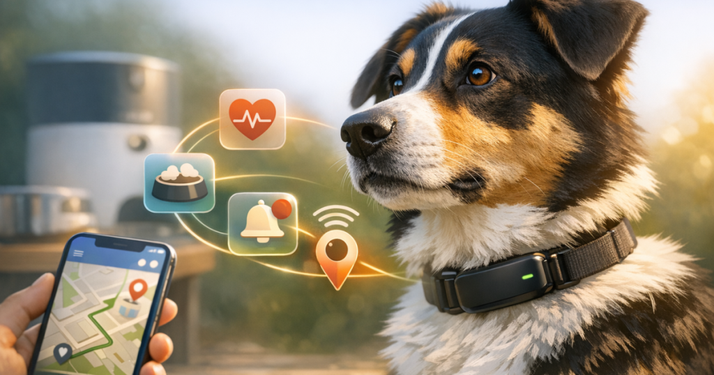 GPS dog tracker integration
