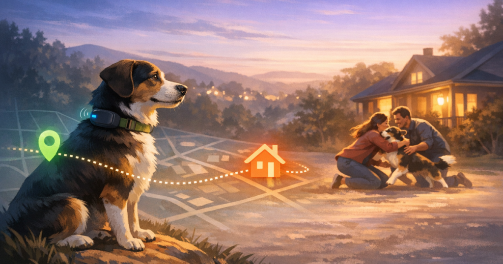 GPS dog trackers helping lost pets