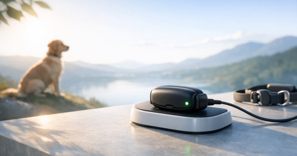 maintaining GPS dog tracker battery