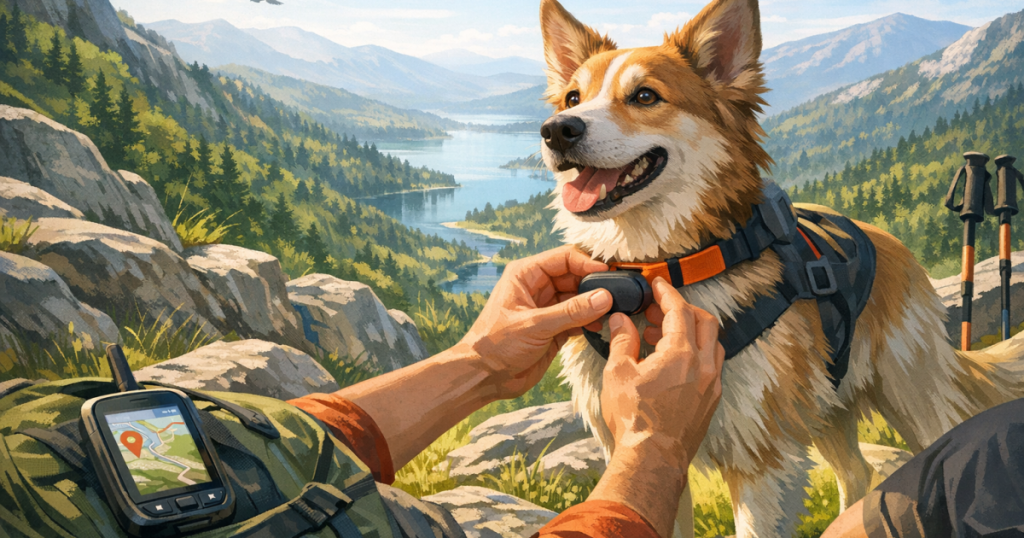 GPS tracker for outdoor adventures