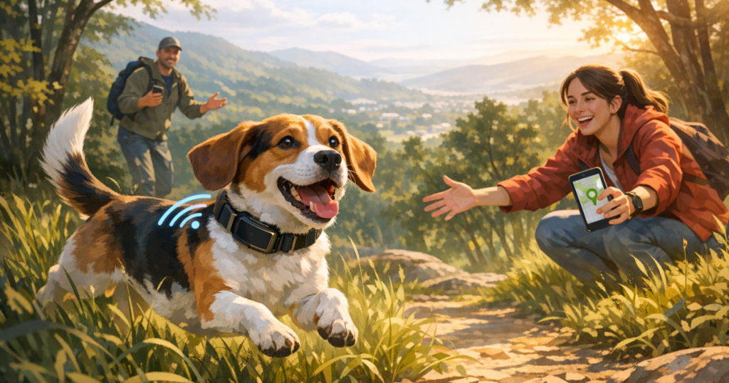 GPS trackers for lost dogs