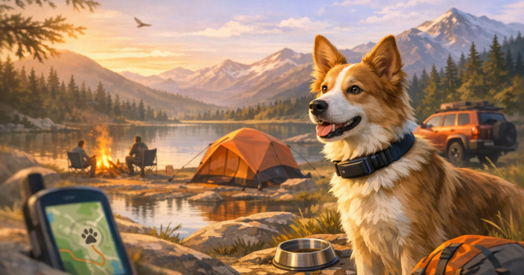 GPS dog tracker camping tips